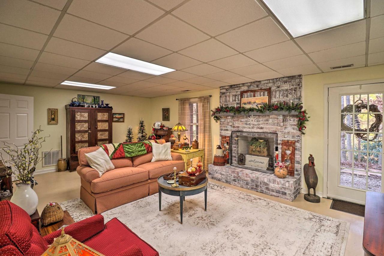 Private Hendersonville Hideaway With Fire Pit! Exterior foto